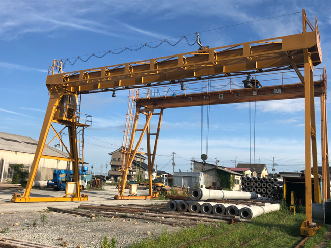 移動式クレーン全面塗装工事