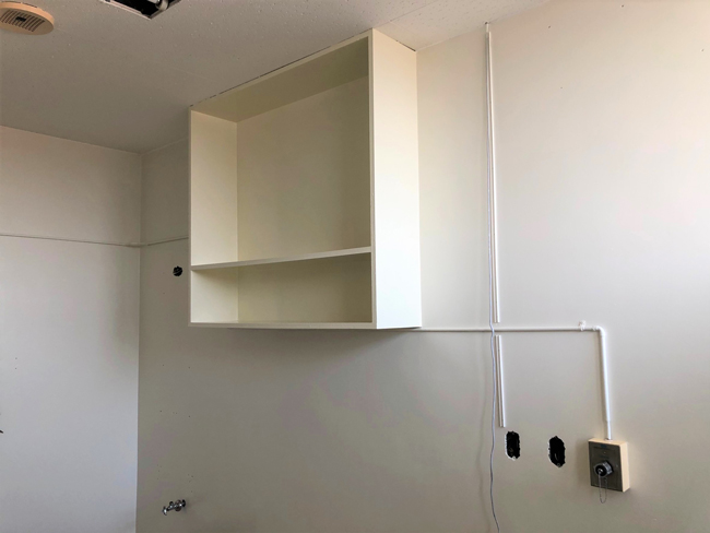 病室内部塗装工事