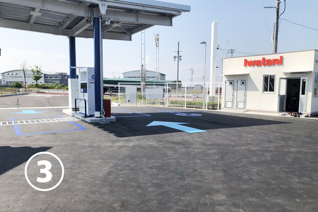 アスファルトライン・文字塗装工事