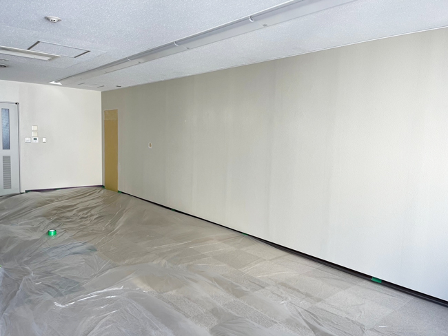 オフィスビル内装塗装工事