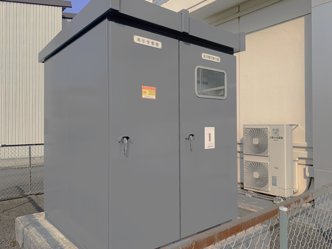 キュービクル塗装工事