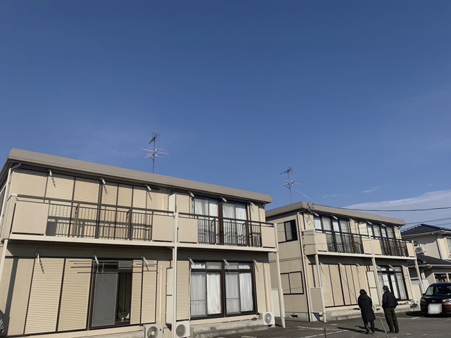 アパート総塗り替え工事