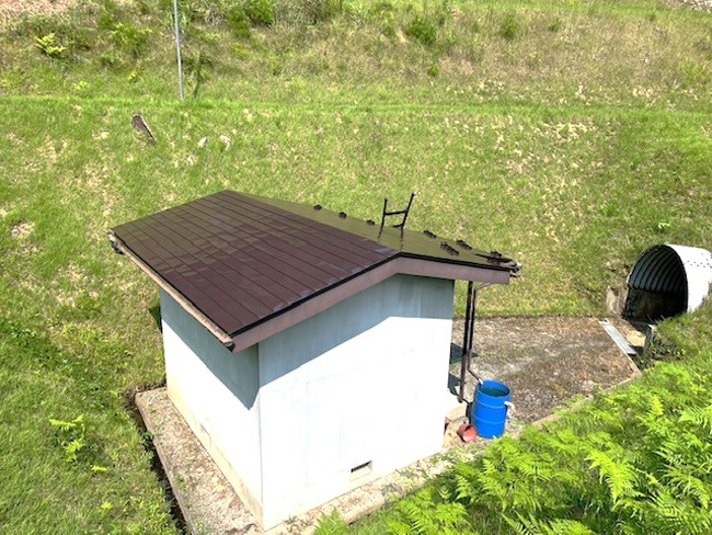 倉庫屋根塗装工事