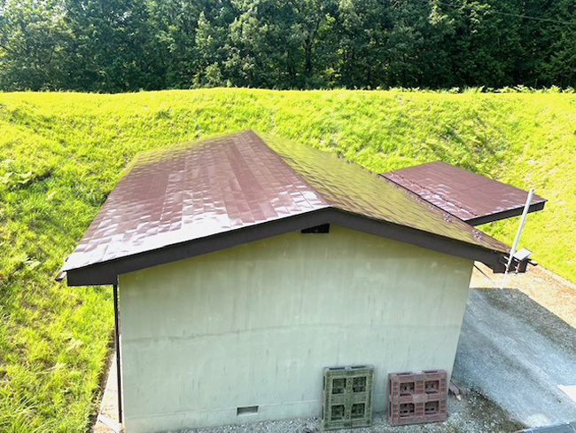 倉庫屋根塗装工事