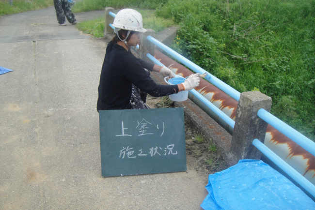 鳥居塗り替え工事